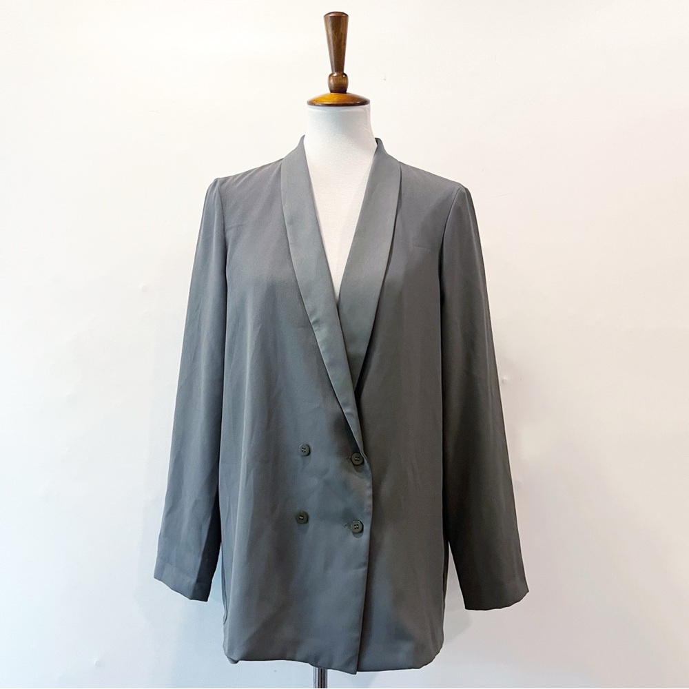 TopShop Olive Taupe Grey Blazer US Size 10